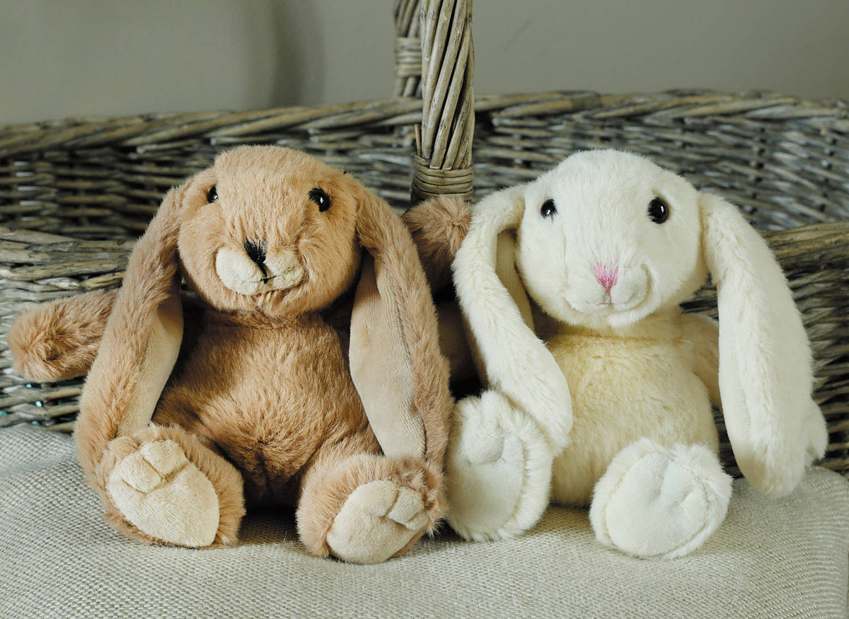Bunny Small Brown Baby Safe Plush Soft Toy - 18cm