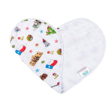 Load image into Gallery viewer, Little Hometown - 2-in-1 Burp Cloth and Bib: Texas Baby (Unisex)
