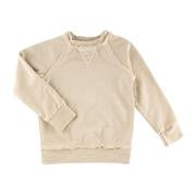 Iggy Pullover in Oatmeal by Miki Miette, boys' pullover sweater