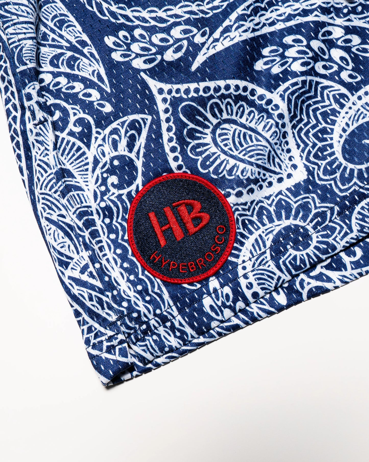 PAISLEY HYPE SHORT - BLUE