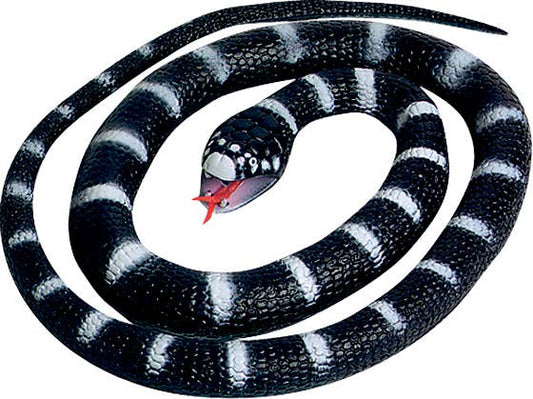 26-inch lifelike rubber California King snake toy by Wild Republic