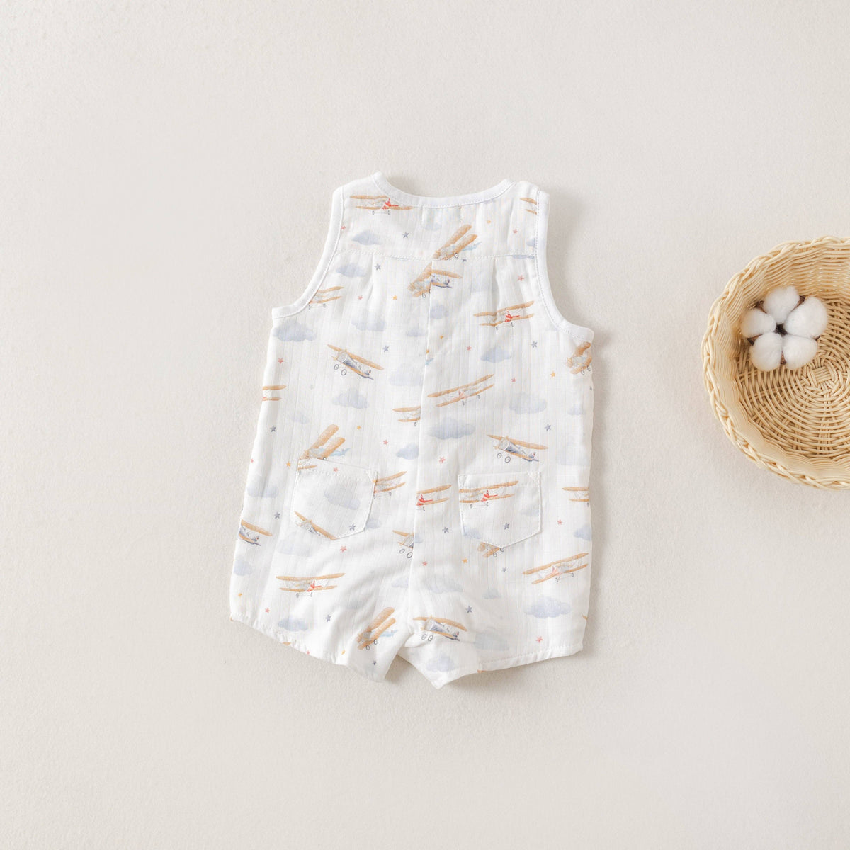 Just Plane Awesome Organic Muslin Shortall