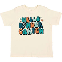 Load image into Gallery viewer, Hello Kindergarten! SS T-Shirt-Natural, Sweet Wink
