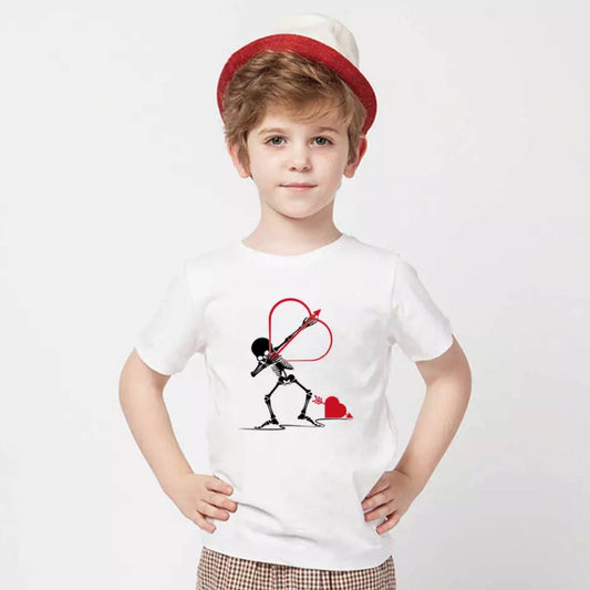 Just a Dab of LOVE White T-Shirt - Tiny Trendsetter