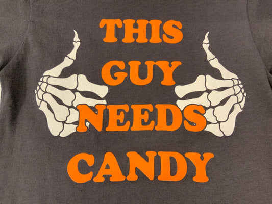 This Guy Needs Candy graphic tee by Tiny Whales in refined, understated style