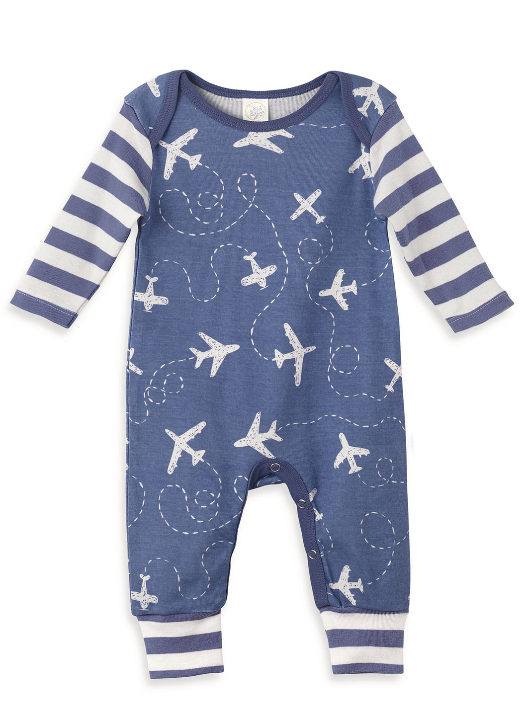 Tesa Babe, LS Romper-Airplanes