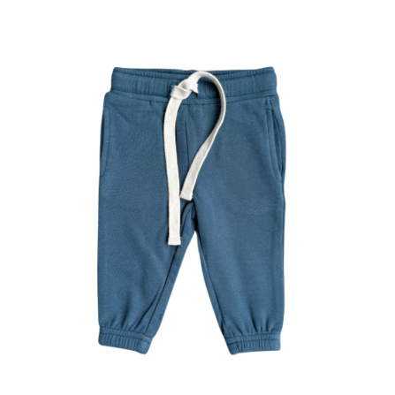 Baby Sprouts Midnight Joggers—refined joggers in sophisticated midnight tone