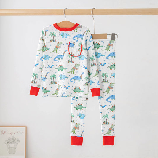 Merry-saurus Organic Cotton Pajamas