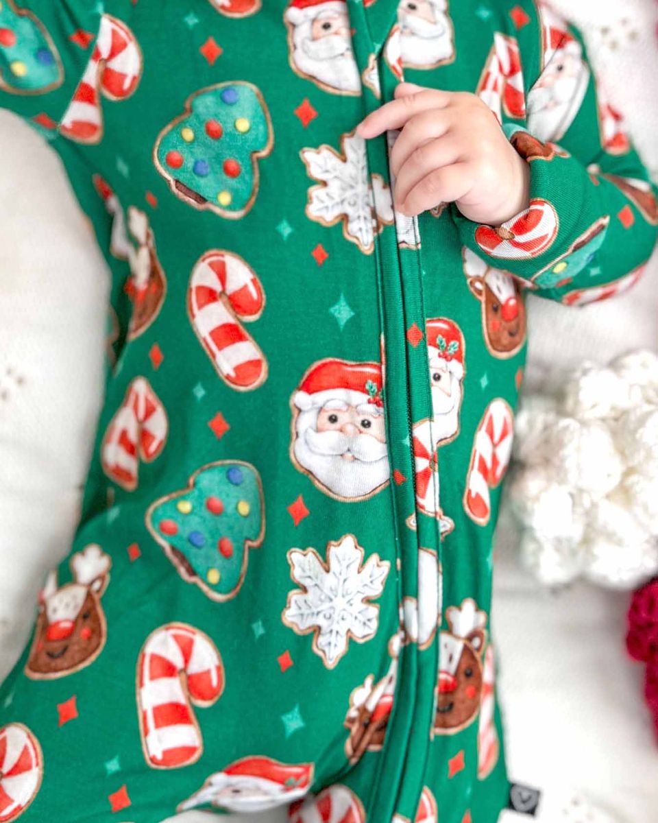 Dash Zippered Footie-Lev Baby