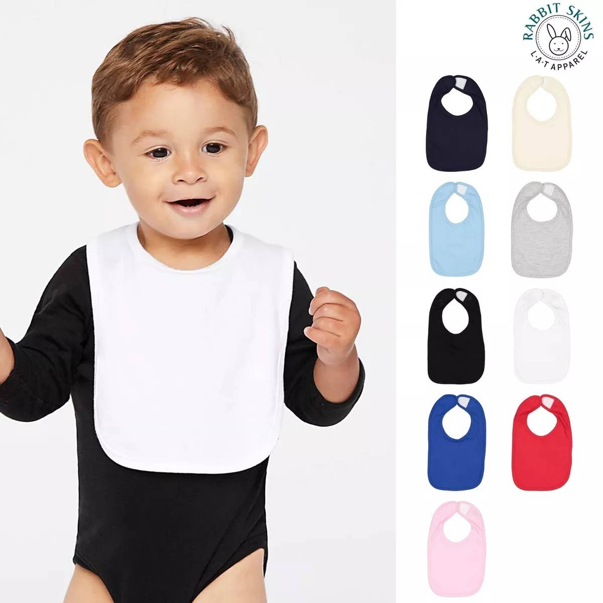 Houston Baseball Baby Bib