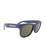 Load image into Gallery viewer, RuffleButts + RuggedButts - Kids Navy Sunglasses: 2T-5
