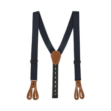 Load image into Gallery viewer, Andy &amp; Evan - Infant Short Sleeve Suspender Set | Spring Gentleman | Navy
