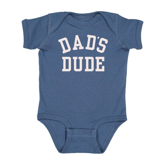 Dad's Dude Bodysuit-Indigo