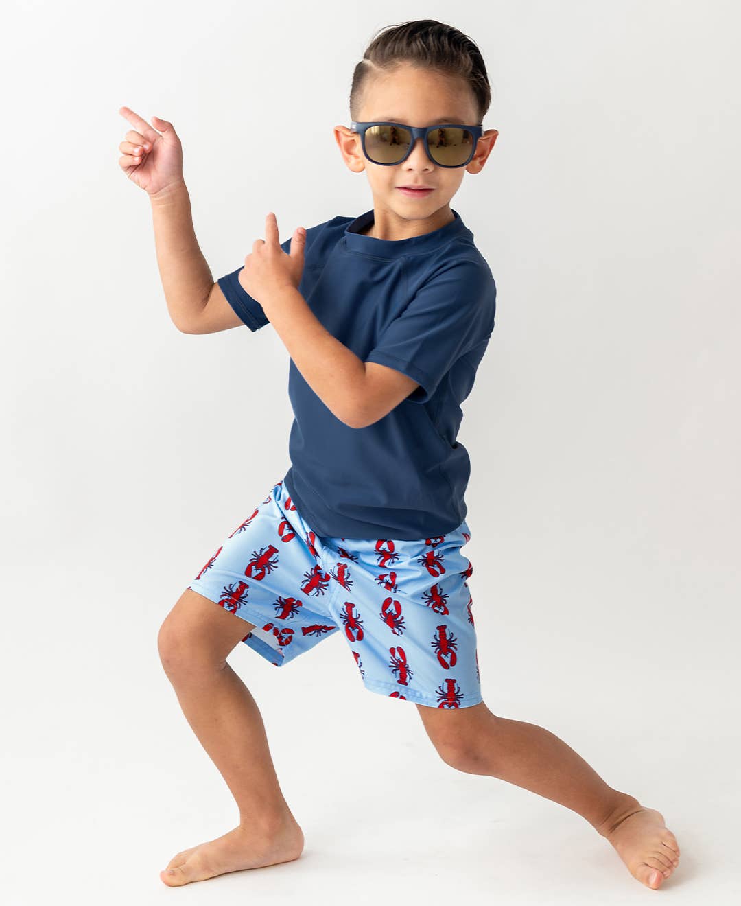 RuggedButts - Kids Navy Sunglasses: 0-24m