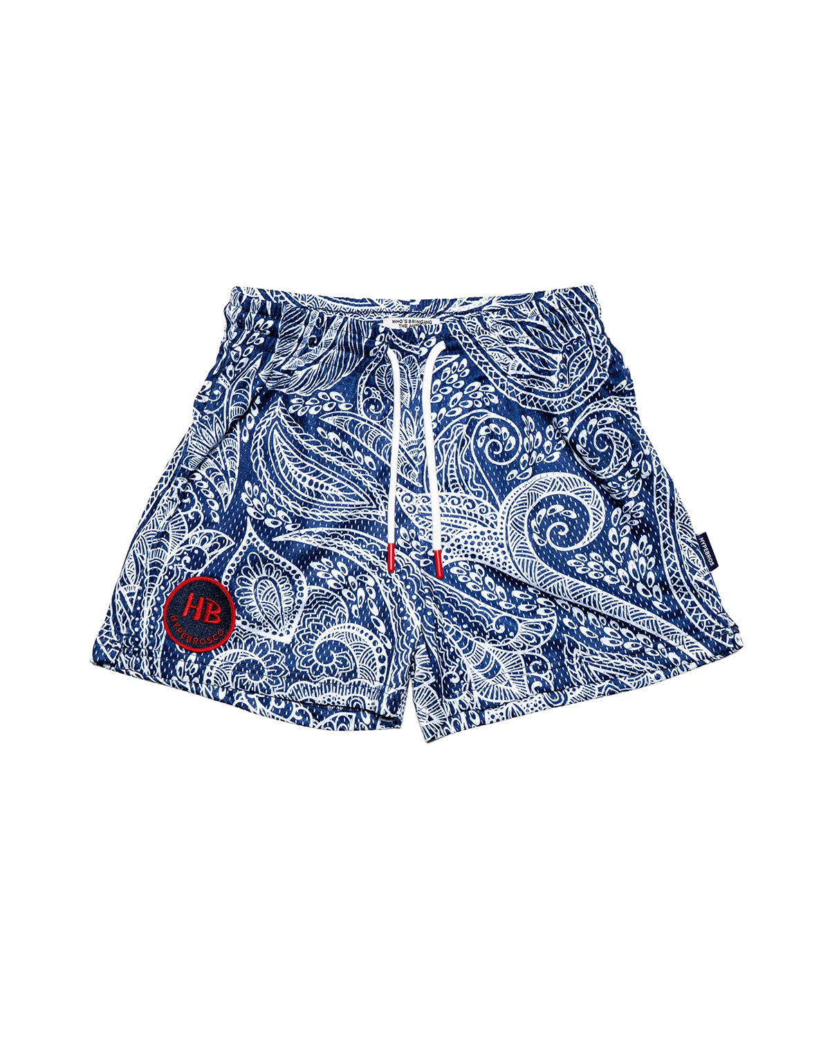 PAISLEY HYPE SHORT - BLUE