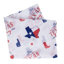 Load image into Gallery viewer, Little Hometown - Texas Boy Swaddle Blanket
