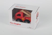 Load image into Gallery viewer, Birchwood Trading - Fire Truck Wooden Toy
