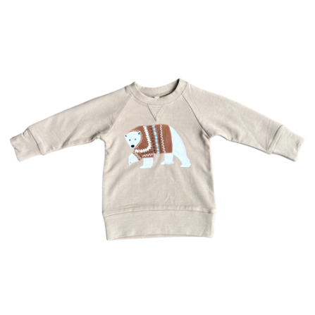 Raglan Sweatshirt-Polar Bear