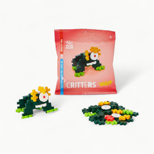 Thump Plus Plus Pack Critter—collectible character toy for creative building and imaginative play