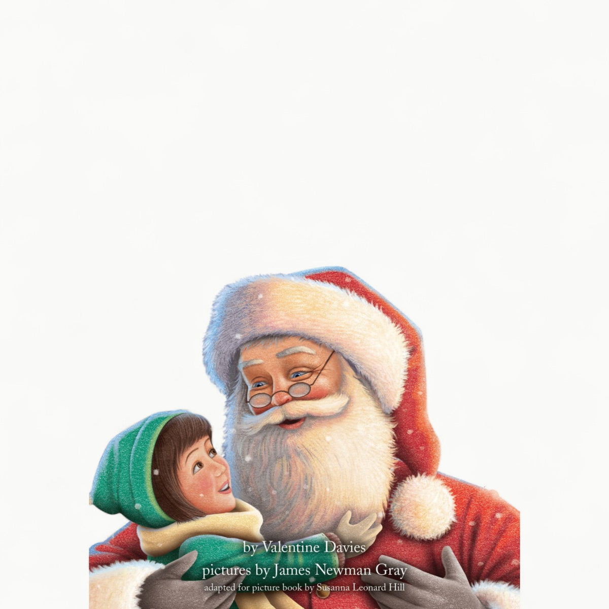 Hardcover picture book of Miracle on 34th Street 75th Anniversary Edition by Sourcebooks