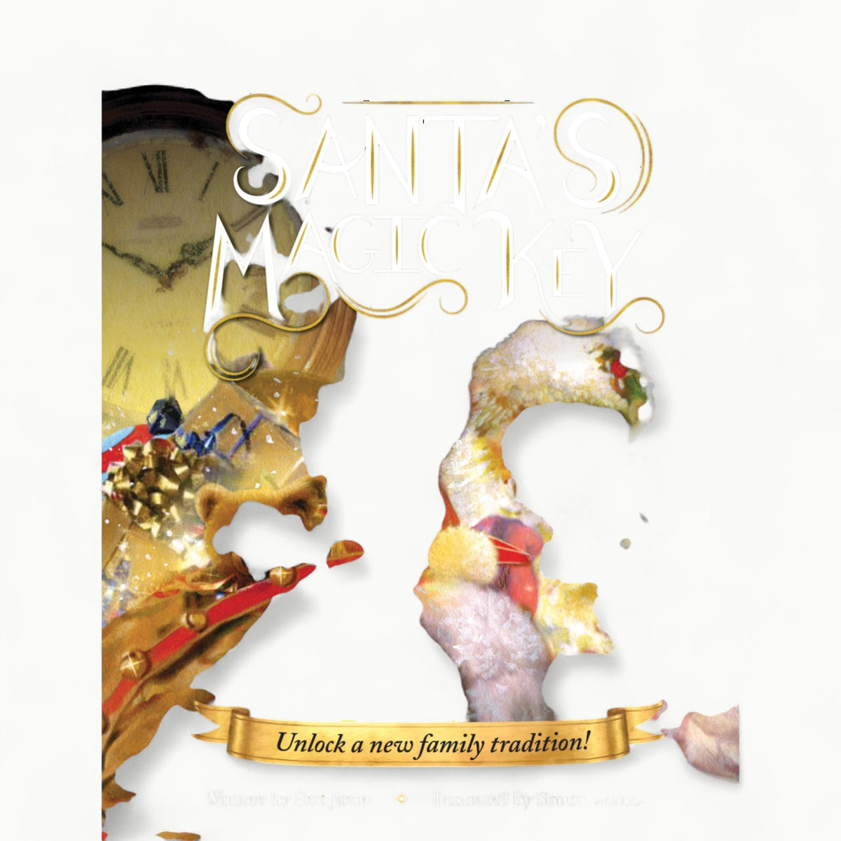 Santa's Magic Key picture book by Sourcebooks, holiday children's book for ages 4–8