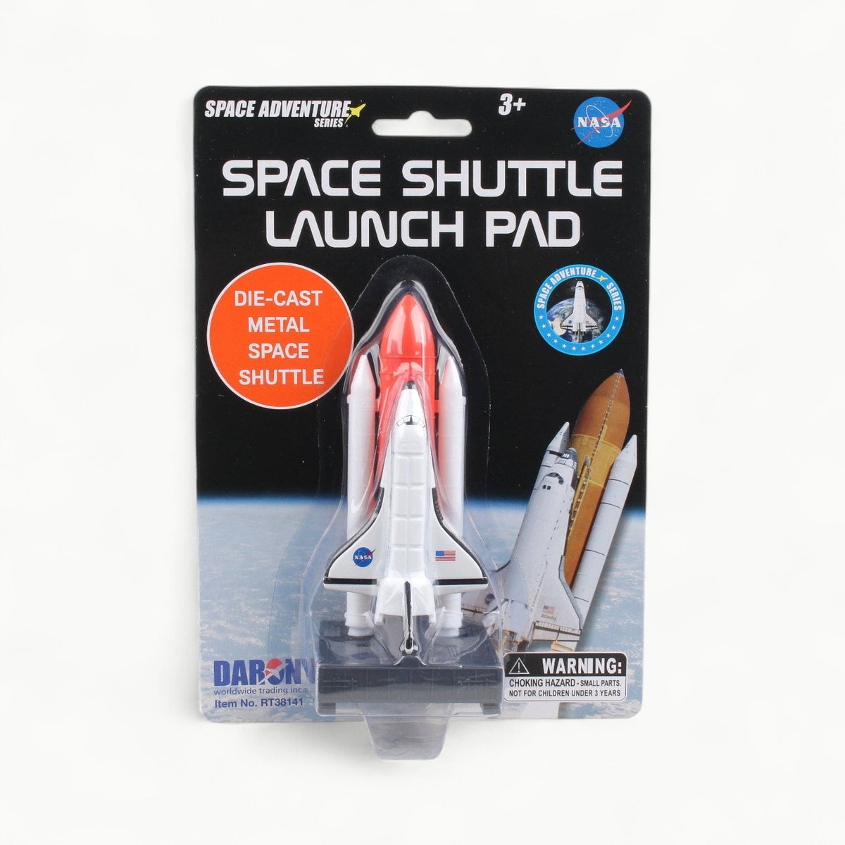 Space Shuttle on Launch Pad activity toy by Daron Worldwide Trading with realistic launch pad detail