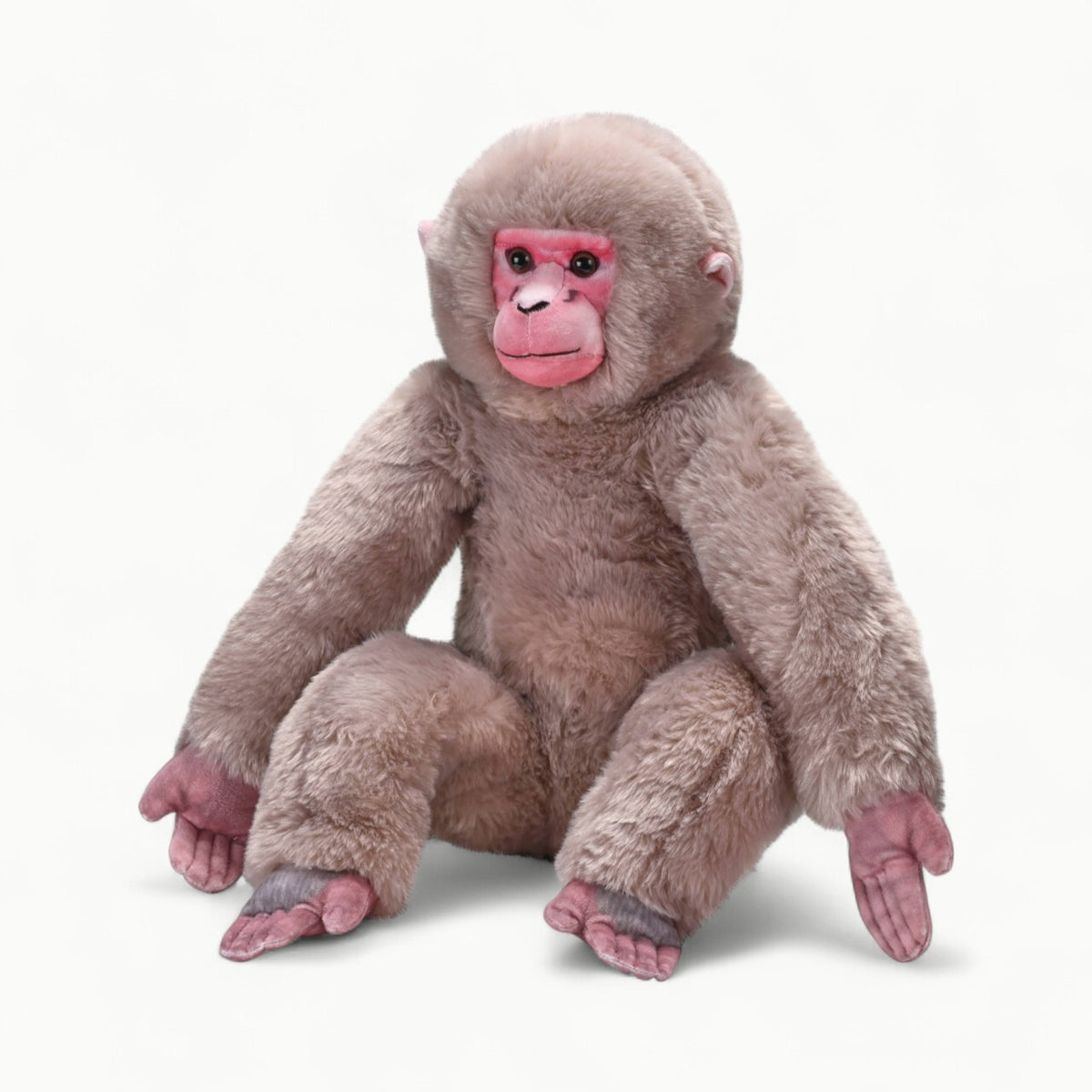 Wild Republic Artist Collection Japanese Macaque stuffed animal, 15 inches, detailed realistic design