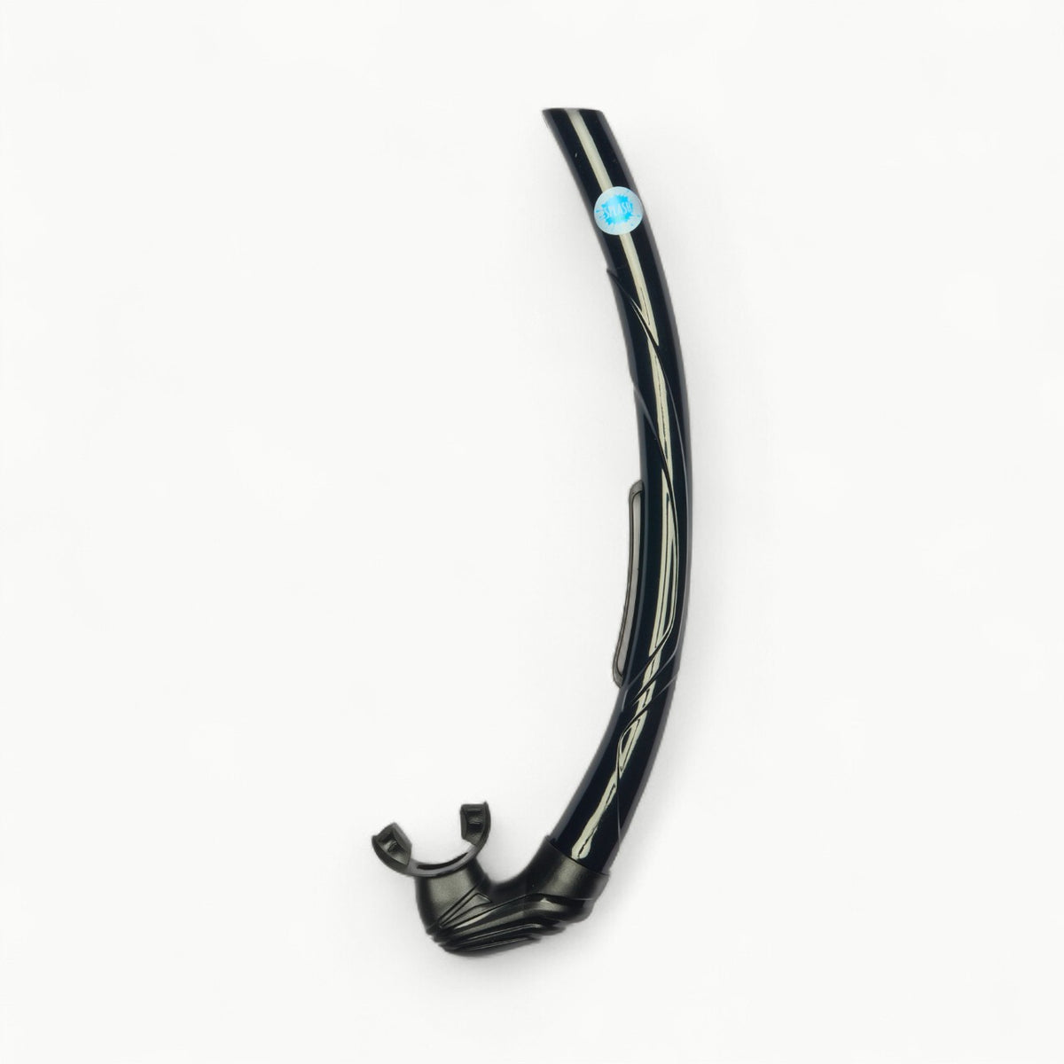 Black swim snorkel by Splash Place Swim Goggles