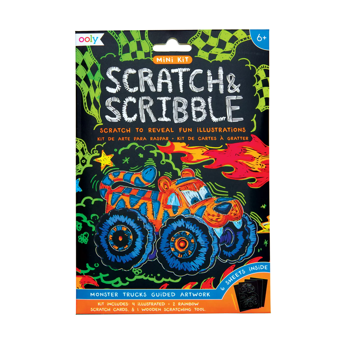 Mini Kit, Scratch & Scribble-OOLY