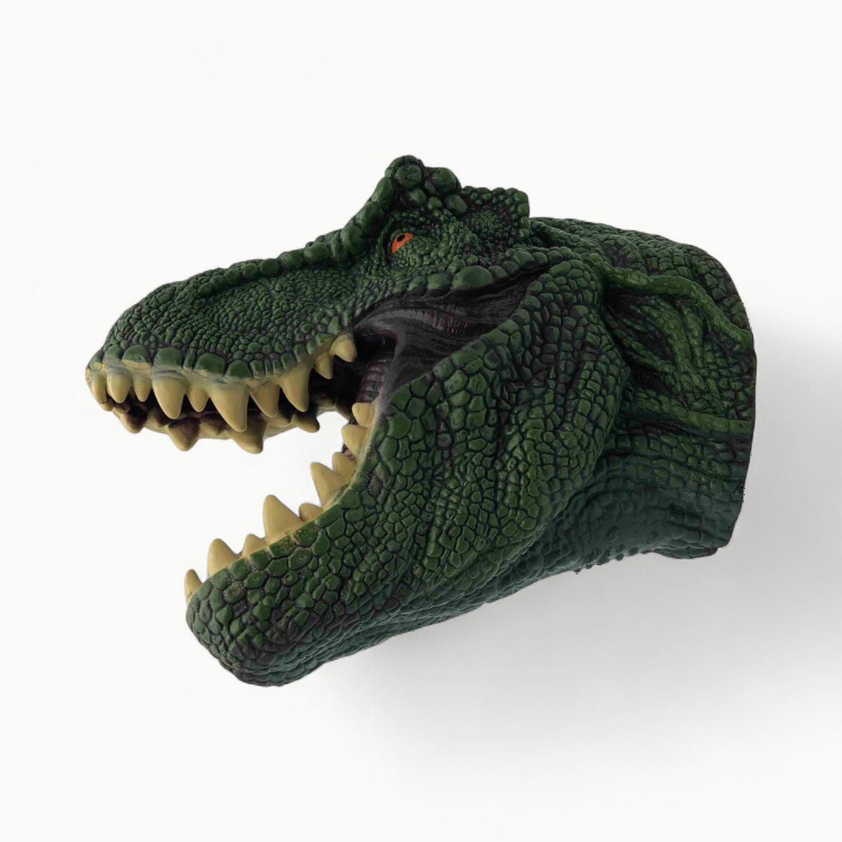 Realistic T-Rex hand puppet with detailed features by Streamline