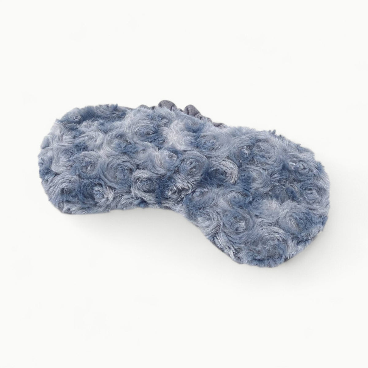 Warmies Curly Gray Eye Mask, 8.5 inches, microwaveable with French lavender scent