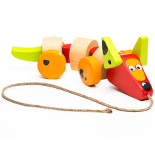 Load image into Gallery viewer, Toysmith - Cubika Wooden Sausage Dog
