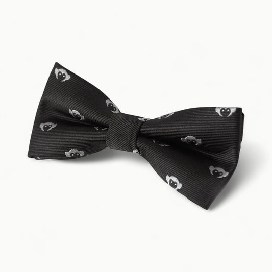 Appaman Logo Bow Tie with adjustable hook and eye closure in refined navy