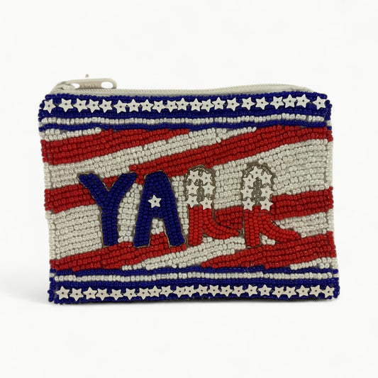Beaded Purse-4th of July Y’all
