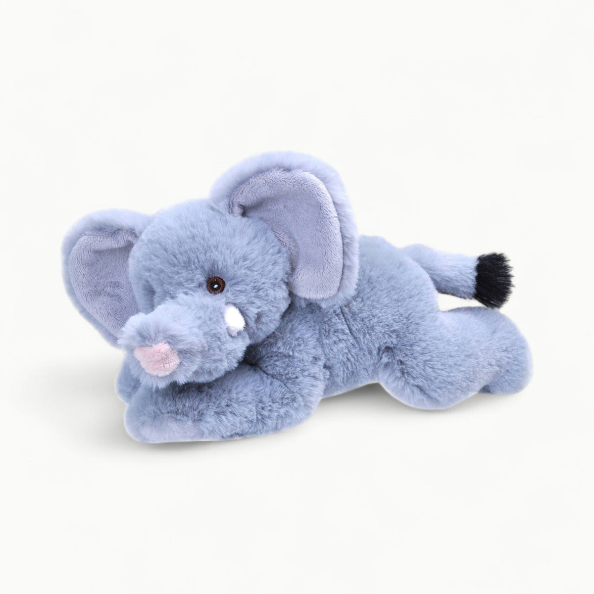 Ecokins-Mini African Elephant plush toy, 8 inches, by Wild Republic