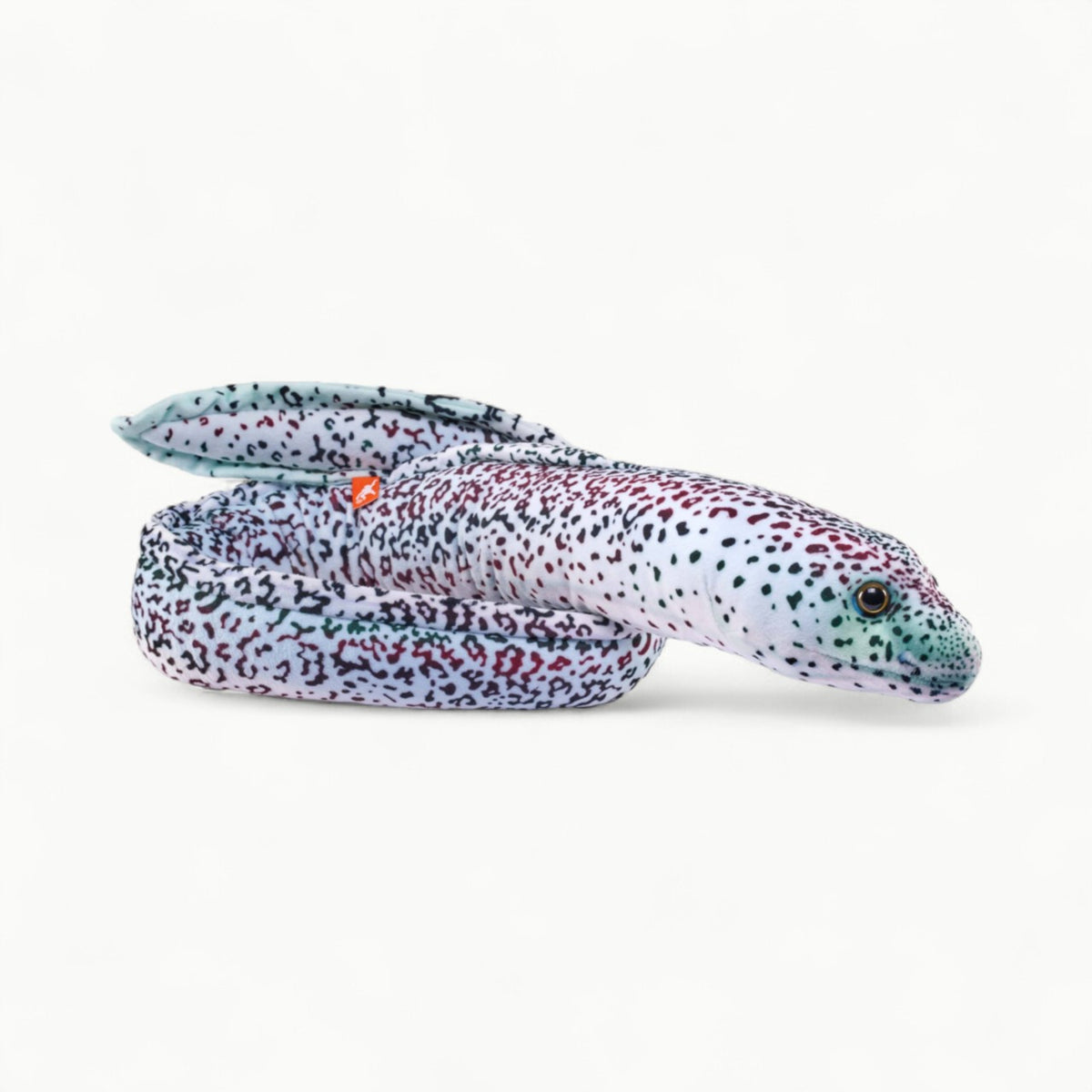 Living Ocean Peppered Moray Eel 54-inch stuffed animal by Wild Republic, detailed marine design