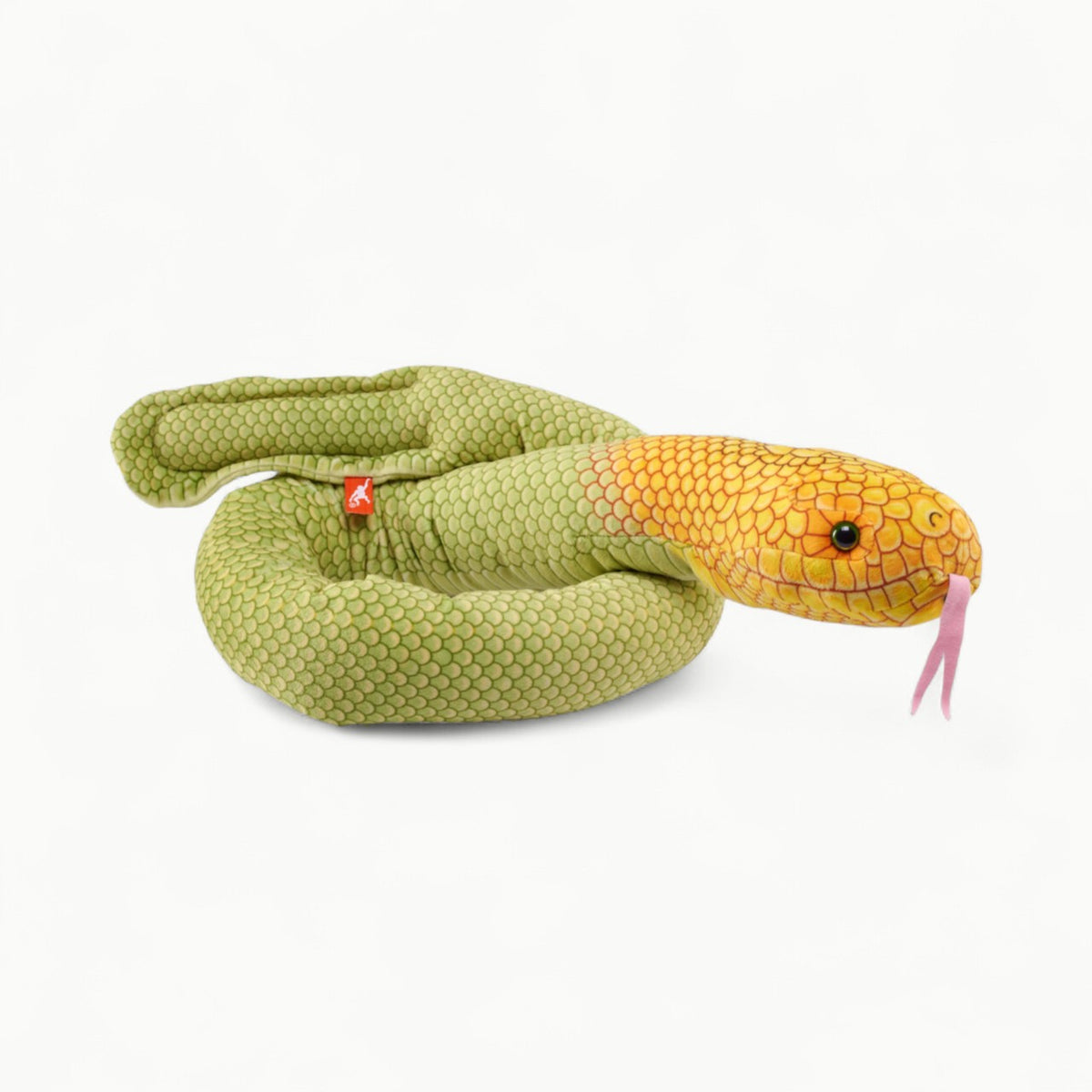 Sea Snake Olive Stuffed Animal, 54-inch plush by Wild Republic