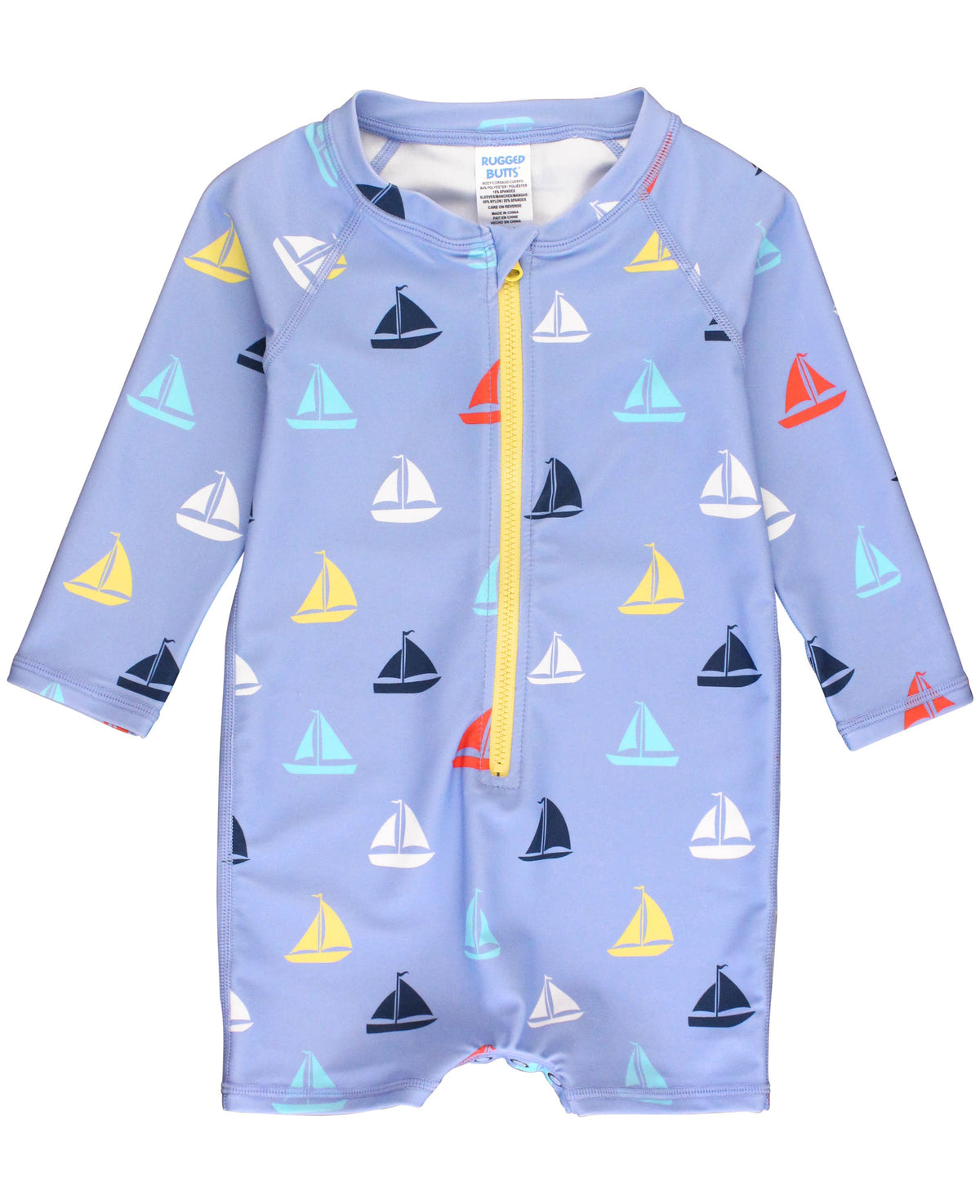 RuggedButts - Down By The Bay Long Sleeve One Piece Rash Guard