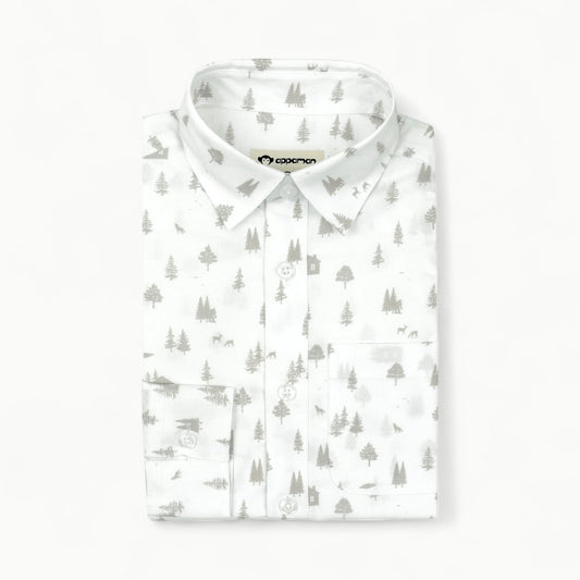 In The Wild Button Up Shirt by Appaman in soft 100% cotton with classic tailored construction