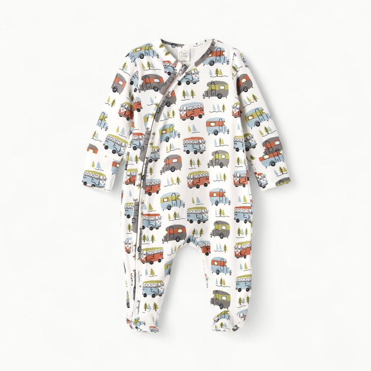 Tesa Babe, Zipper Romper-Happy Camper