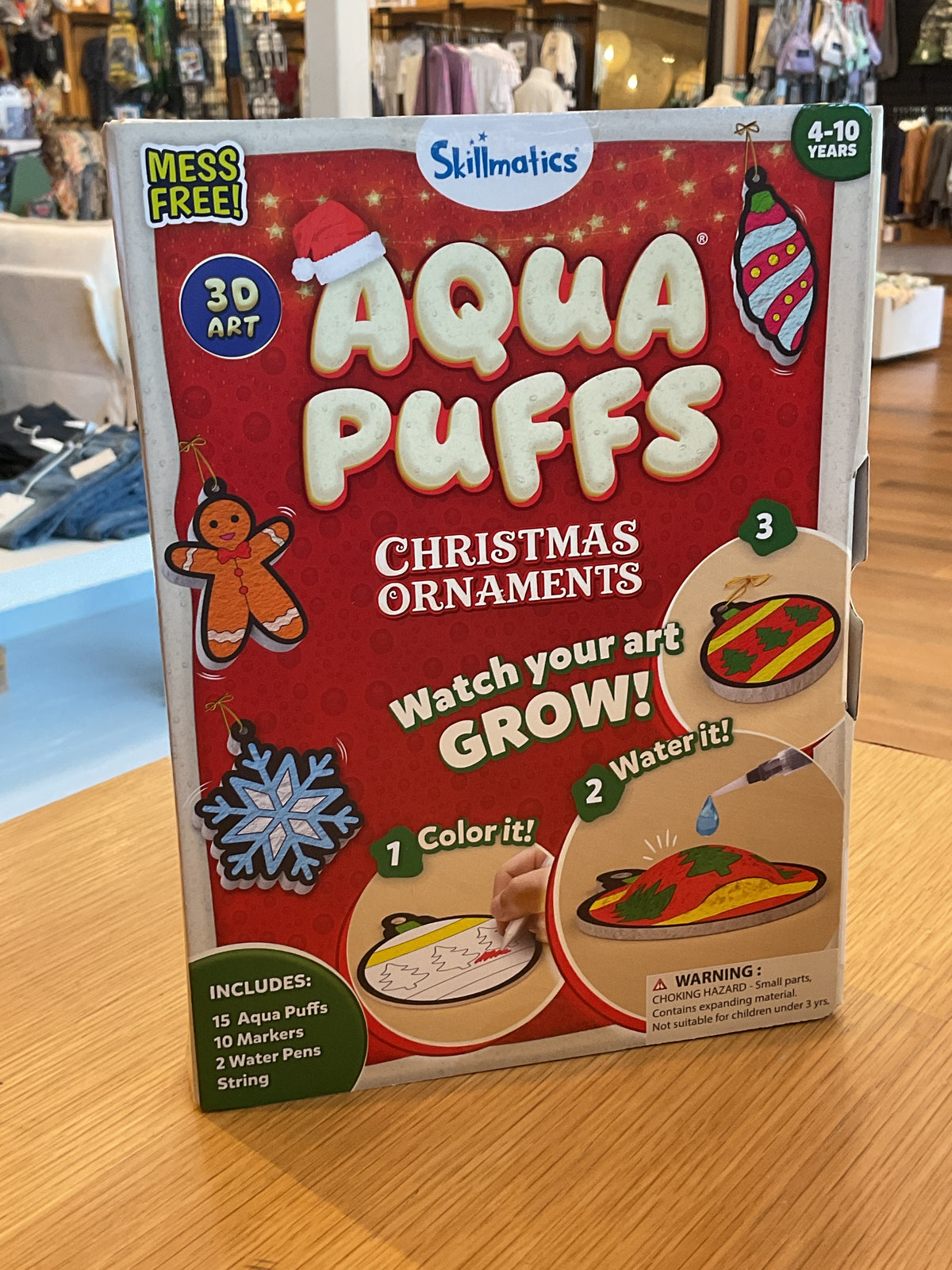 Aqua Puffs Christmas
