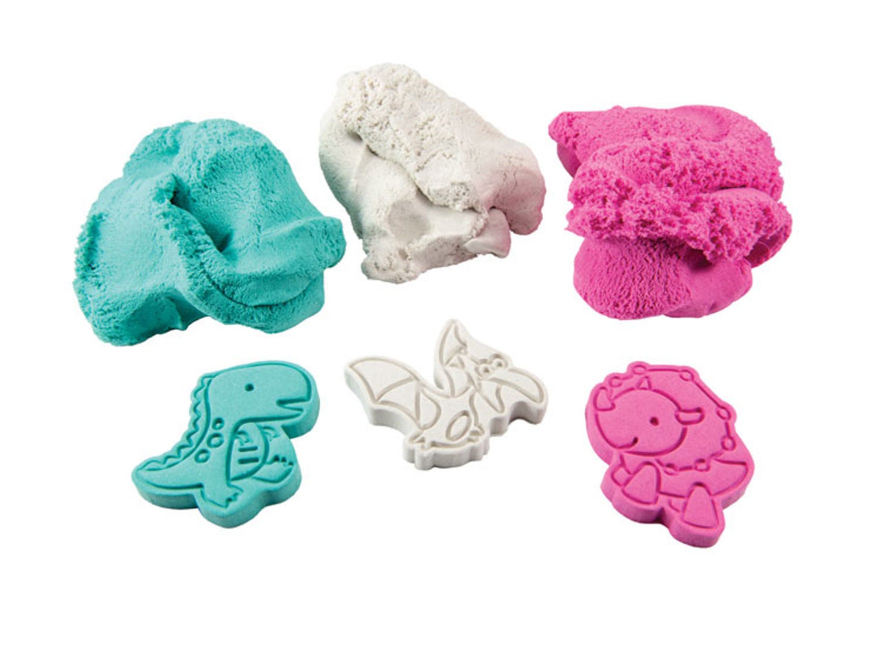 Mad Mattr Dino Pack modeling compound set, ready-to-use creative play material