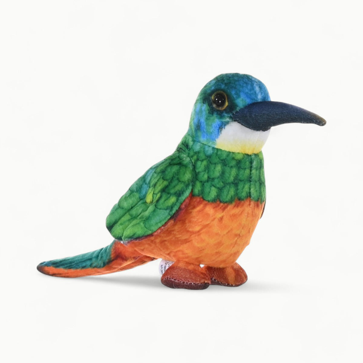 Rainforest Jacamar stuffed animal, 4.5 inches, by Wild Republic in recycled materials