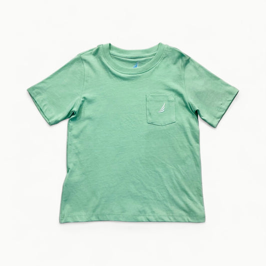 Asher Solid Pima Cotton Pocket Tee - Green