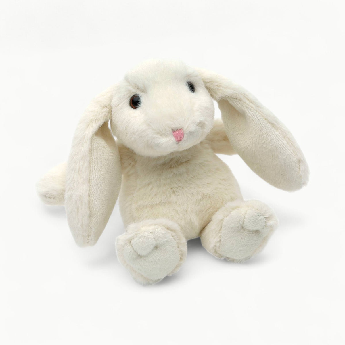 Cream Bunny Small plush toy, 18cm, hand-crafted by Jomanda Soft Toys