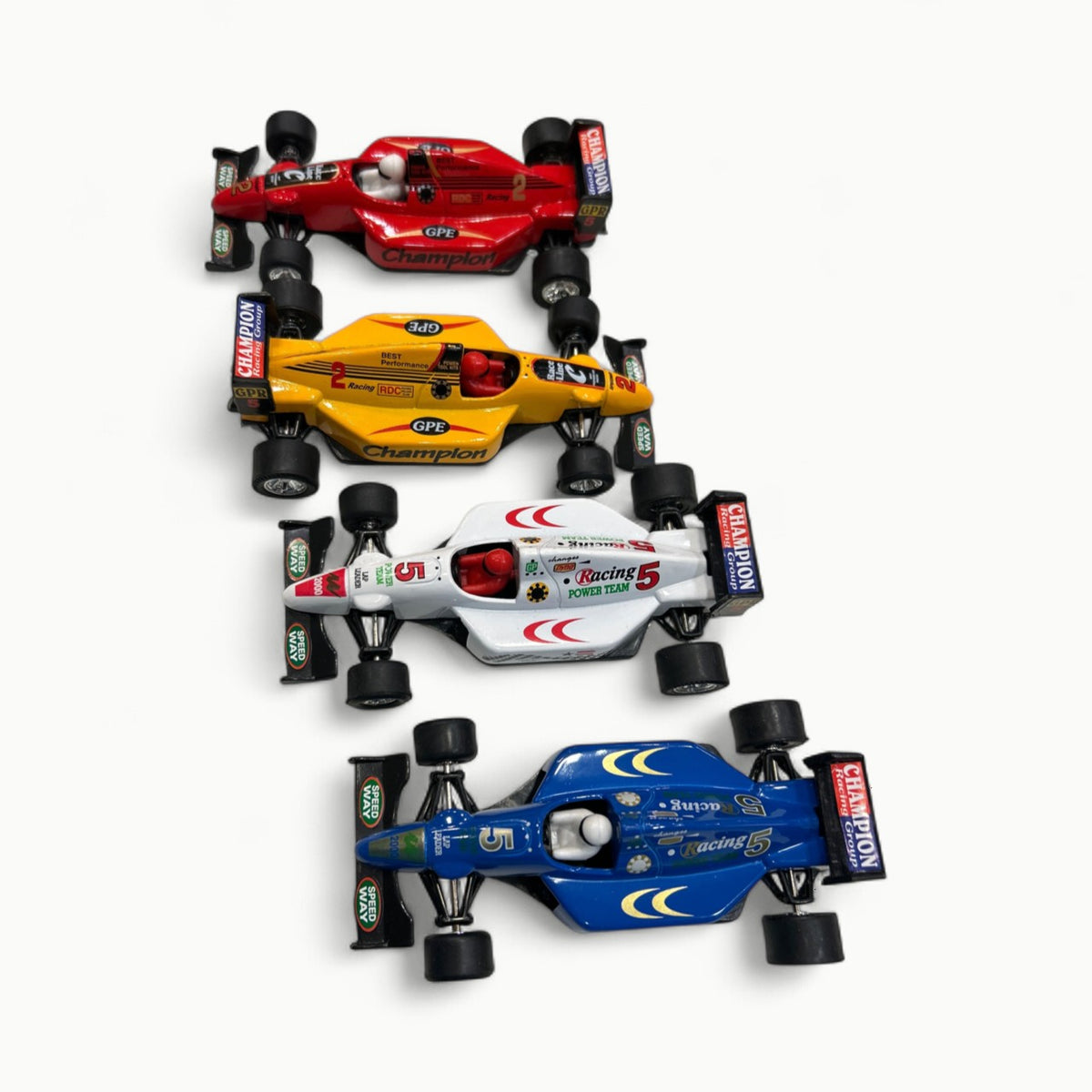 Formula One pullback car by Daron Worldwide Trading; refined motorsport-inspired activity toy