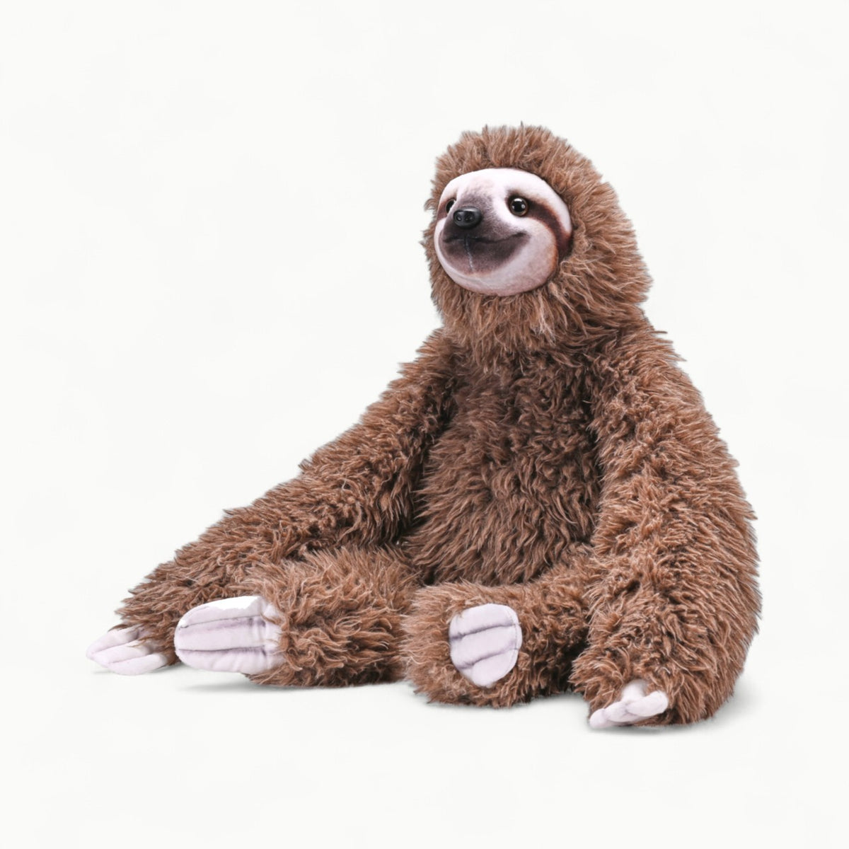 15-inch Wild Republic Artist Sloth stuffed animal with realistic design and soft plush fur