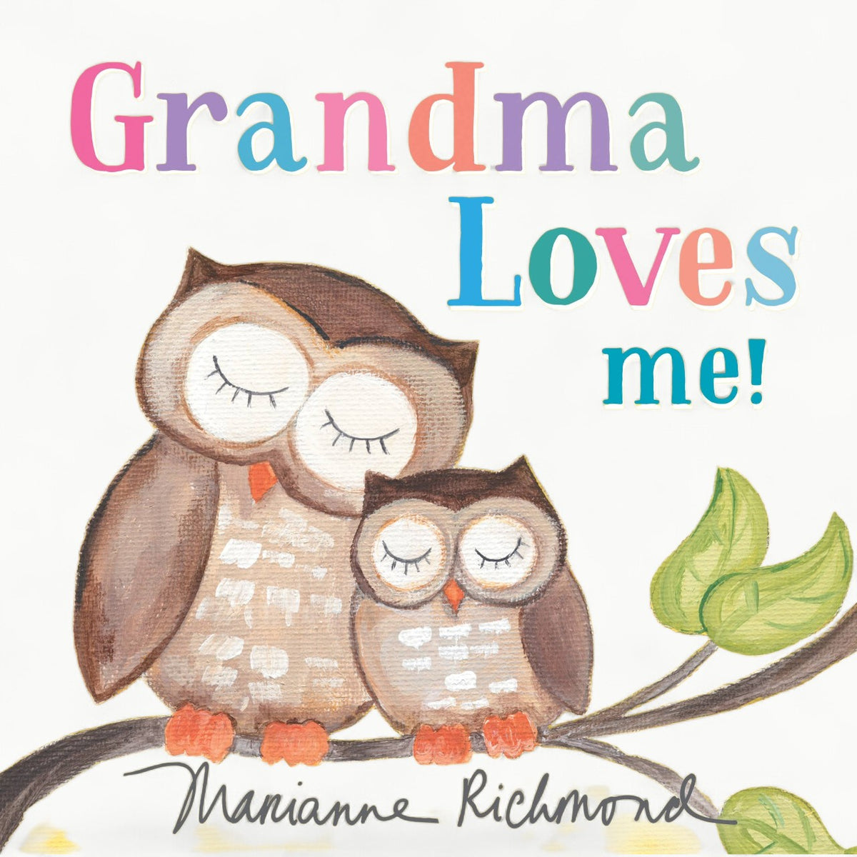 Grandma Loves Me! children's book cover by Marianne Richmond, Sourcebooks