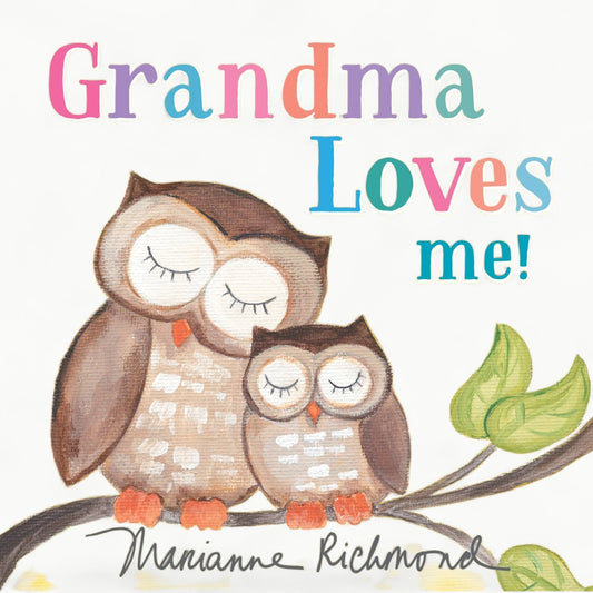 Grandma Loves Me! children's book cover by Marianne Richmond, Sourcebooks