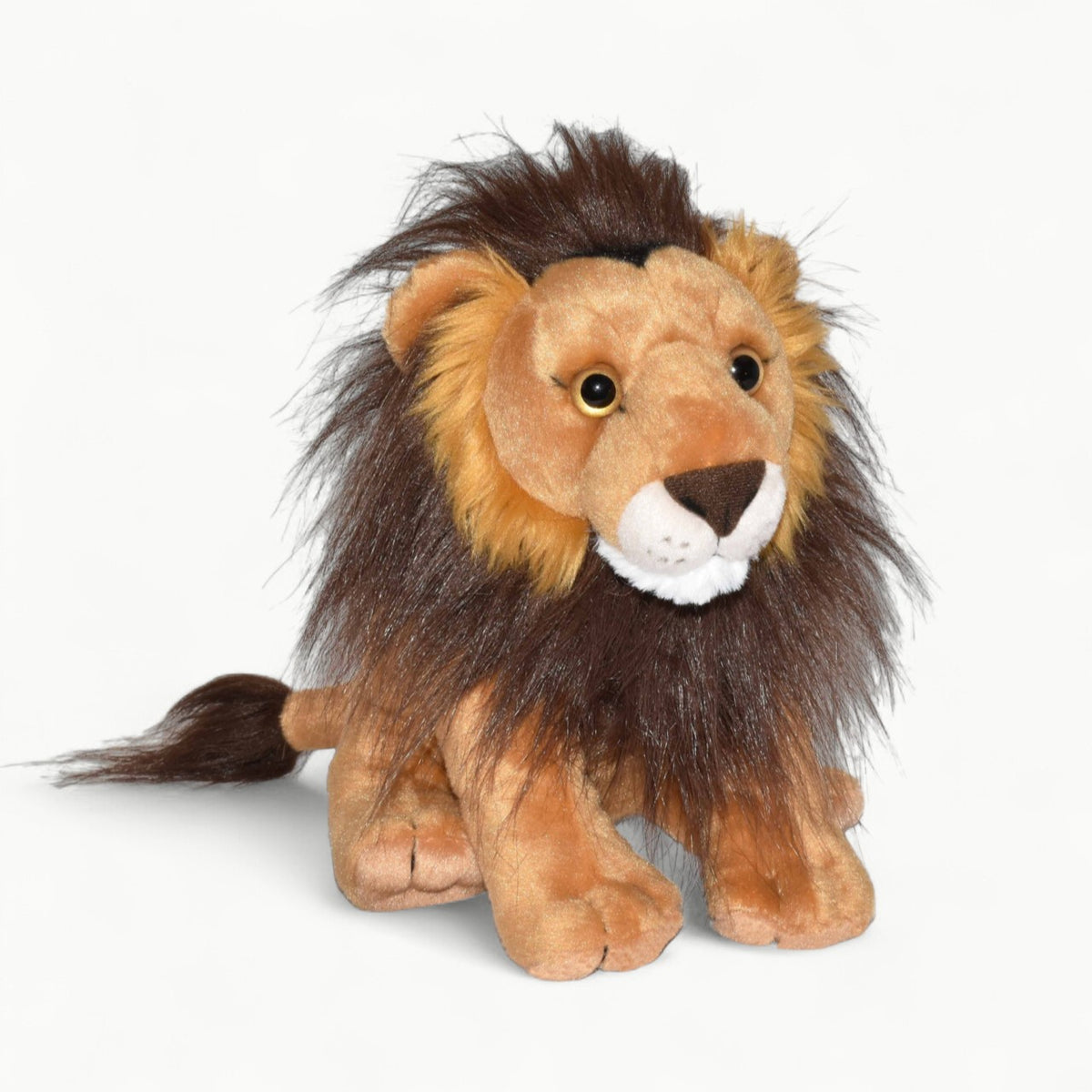 Cuddlekins Lion by Wild Republic, 12-inch plush stuffed animal with lifelike design and soft fabric